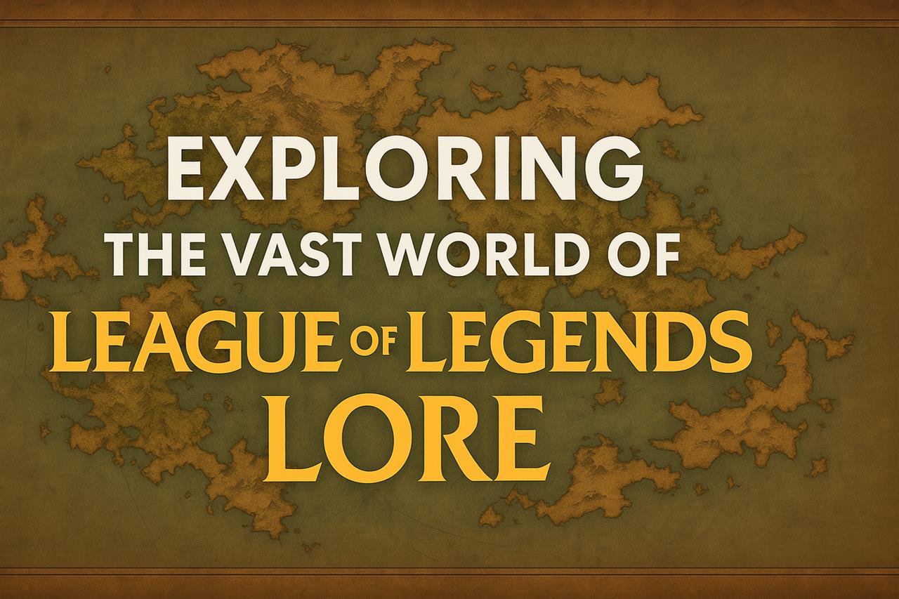 Exploring the vast world of league of legends lore