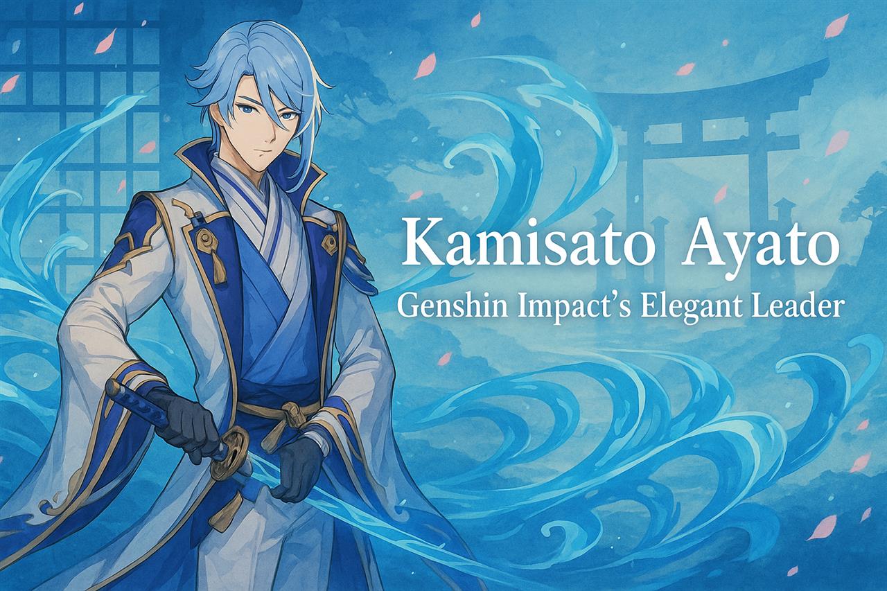 Kamisato ayato - genshin impact’s elegant leader