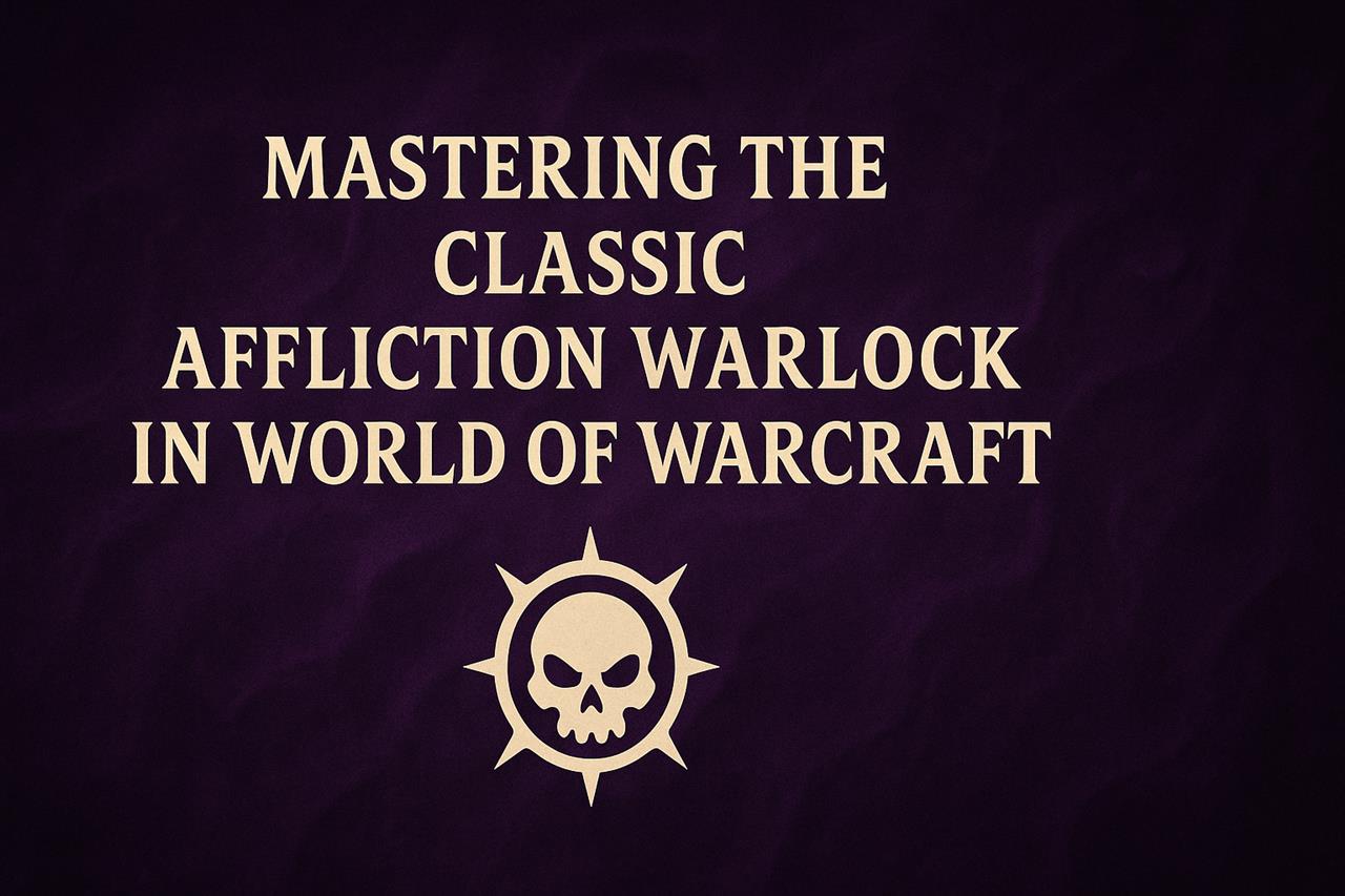 Mastering the classic affliction warlock in world of warcraft